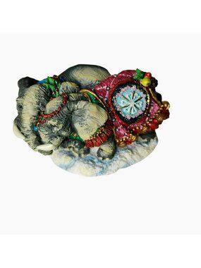 Vintage 1999 Crinkle Claus by Possible Dreams Elephants Figurine, 660308 Holiday